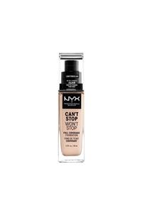 NYX Professional Makeup Fondöten - Can't Stop Won't Stop Full Coverage Foundation 1.3 Light Porcelain 30 ml 800897181147