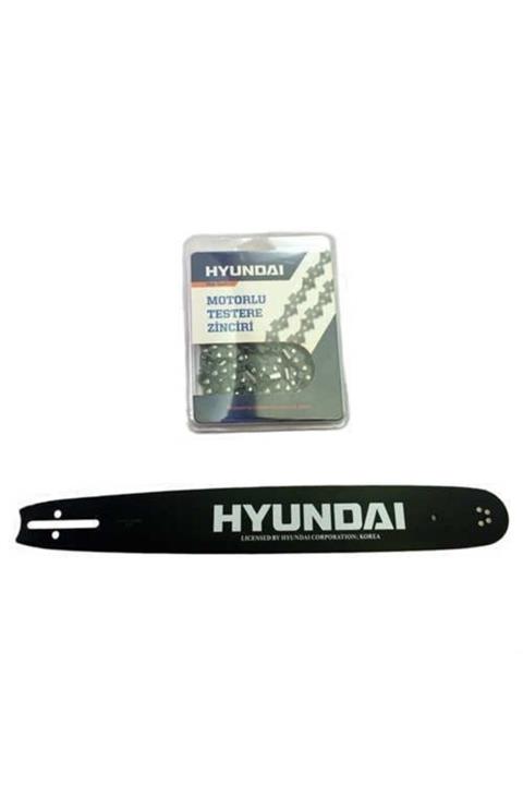 Hyundai Hyundaı Motorlu Testere Pala Kılavuz Zincir Seti 3.25 36 Diş