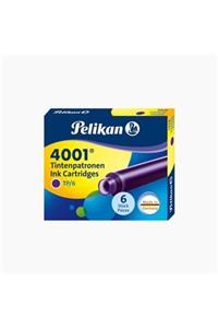 Pelikan 4001 Dolmakalem Kartuşu Küçük Violet (6 Lı Paket) Pl301697dkvi