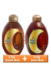 Binboğa Kooperatif 2 Kg Çam Balı + 2 Kg Çiçek Balı