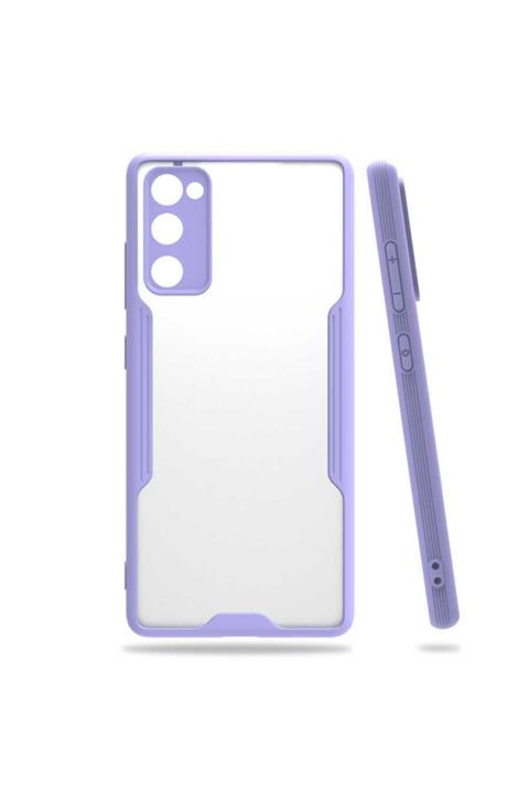 Samsung Galaxy S20 Fe Kılıf Mat Parmak Izi Yapmaz Kamera Korumalı Ultra Ince Silikon