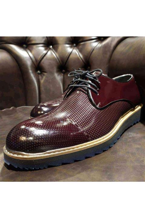 1952 Concept Bordo Lazer Deri Oxford
