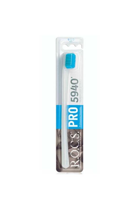 R.O.C.S. 5940 Adet Kıl Içeren Soft Diş Fırçası - Mavi Kıl
