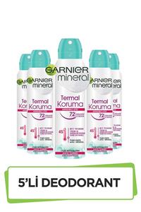 Garnier 5'li Garnier Mineral Termal Koruma Sprey Deodorant Seti 36005419288485