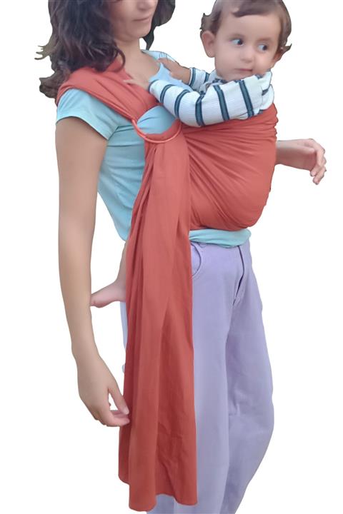 ladybeby Ring Halka Sling Şile Bezi Anakucağı Kanguru-taba