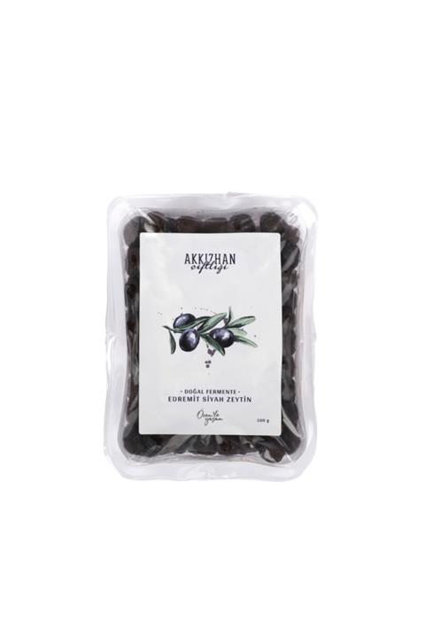 Akkızhan Çiftliği Edremit Siyah Zeytin 500 gr