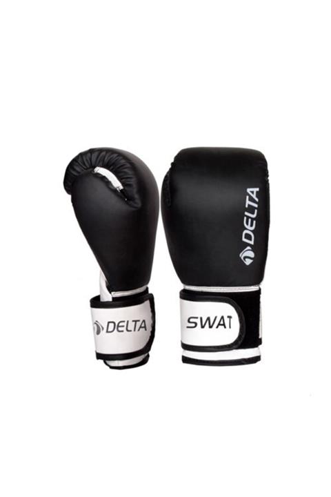Delta Swat Dura-Strong Çantalı Siyah-Beyaz Boks Eldiveni