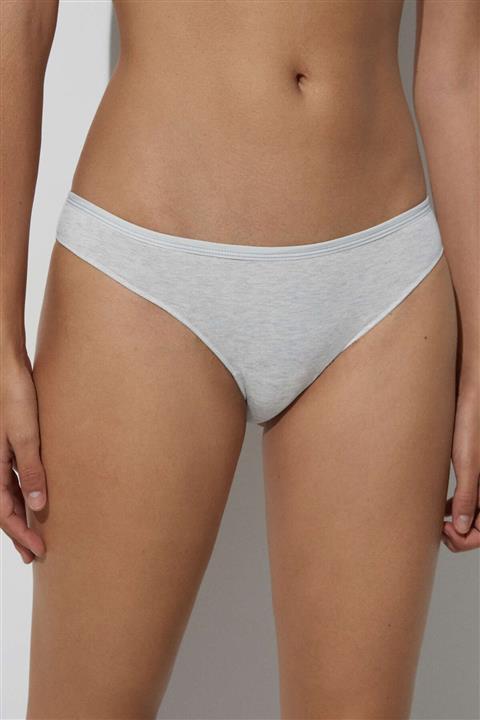 Oysho Kadın Turkuaz 7 Adet Pamuklu Brezilya Modeli Külot 32104568