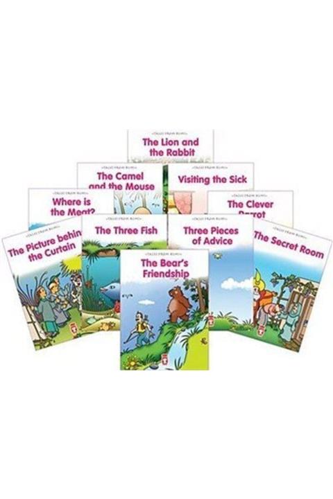 Timaş Publishing Mevlanadan Masallar - Tales From Rumi (10 Kitap Set)