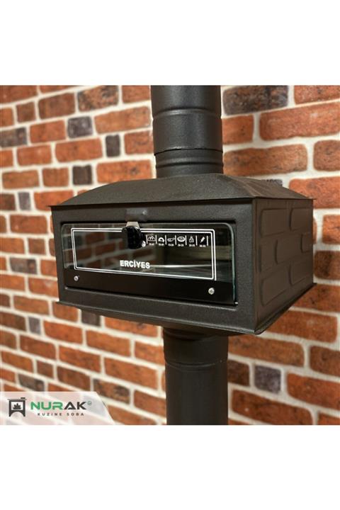Nurak Kuzine Soba Boru Üstü Fırın