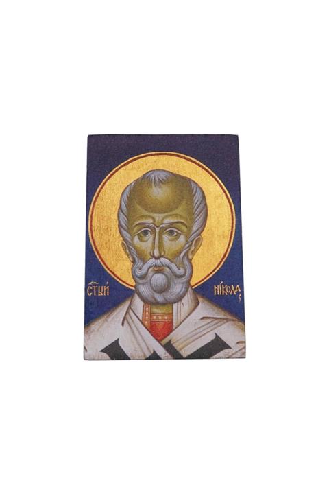 Anadolia Aziz Nikolas Varaklı Ahşap Kartpostal