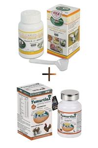 TYSON Kanatlılar Için Kızıştırıcı Set ( Yumurtlax 375 Gümüş Tablet + Performans Crop 100 Gr Toz )