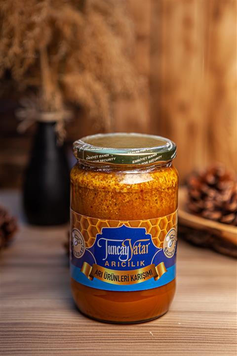 Tuncay Yatar Arıcılık Apiterapi Arı Ürünleri Karışımı 800 Gr