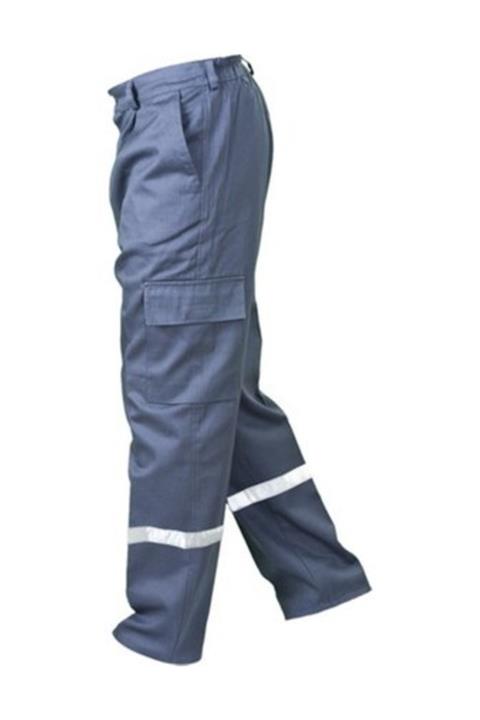 mervem İş Pantolonu %100 Pamuk Reflektörlü