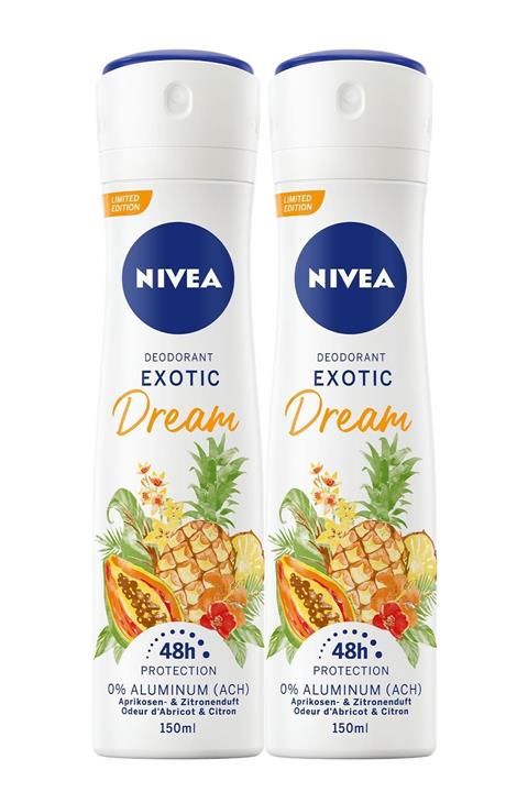 Nivea Exotic Dream Kadın Sprey Deodorant 150 ml X 2