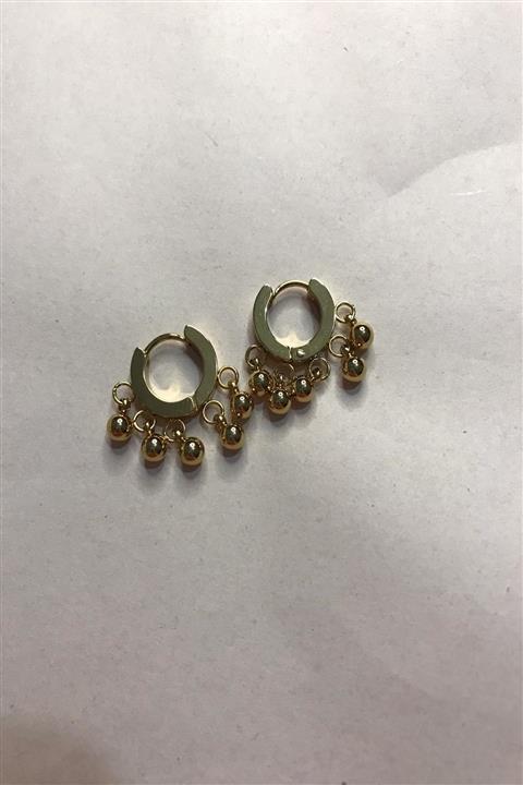 Napili Store Beş Boncuk Detaylı Küpe