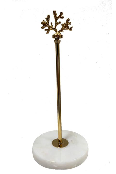 misscocohome Mermer Ayaklı Metal Kağıt Havluluk