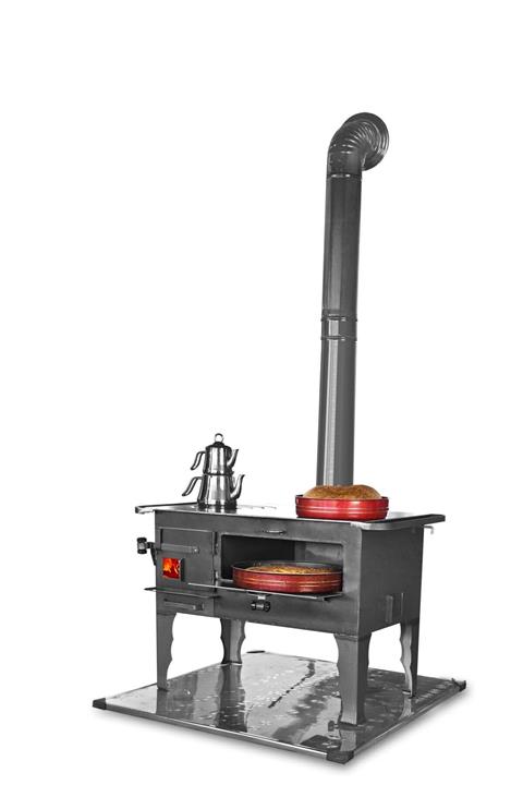 zenginal Izgaralı Döküm Lüks Kuzine Soba