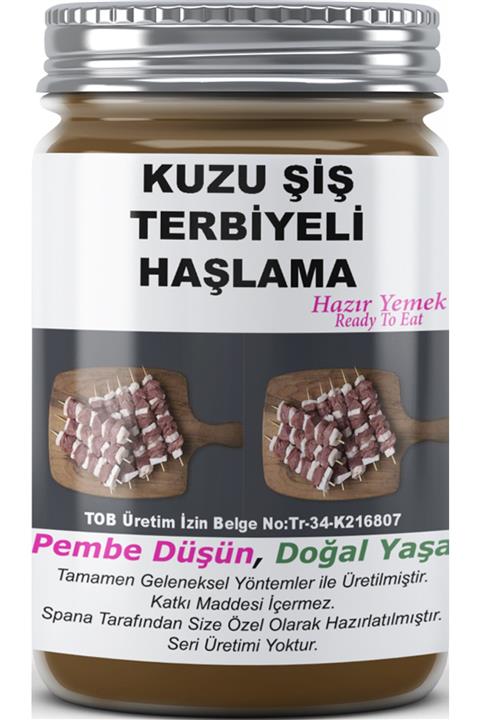 SPANA Kuzu Şiş Terbiyeli Haşlama Ev Yapımı Katkısız 330gr