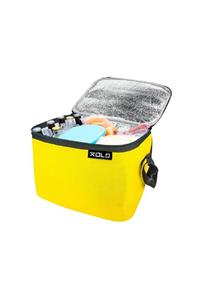 xolo Oto Araç Termos Buzluk Çanta Sarı 32 Litre Thermo Bag Katlanabilir