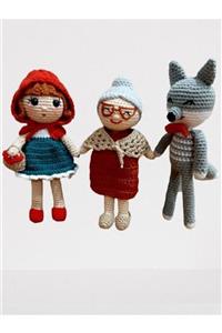 OYUNCAKPARK Kırmızı Başlıklı Kız Masal Serisi Amigurumi Organik Oyuncak