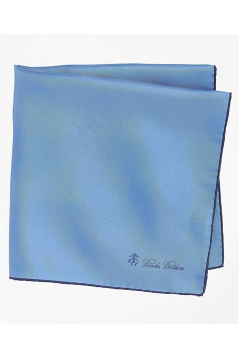 BROOKS BROTHERS Erkek Açık Mavi Renkli Cep Mendili