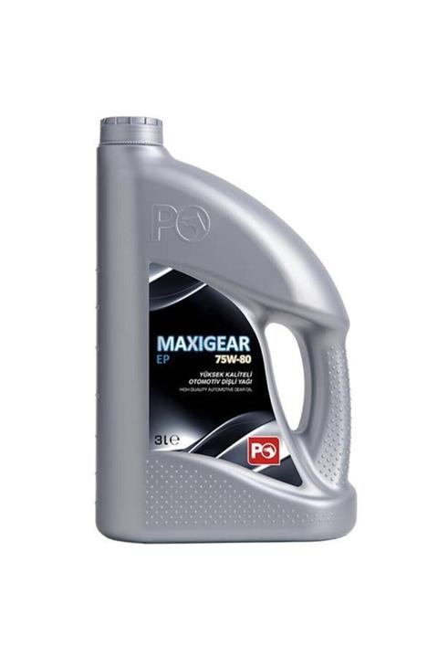 Petrol Ofisi Maxigear Ep 75w/80 3 Lt (üretim Tarihi 2021)