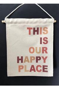 Bunny Decor Ham Keten Happy Place Banner