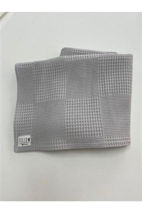 Fillow Bebek Gri Pamuklu Pike