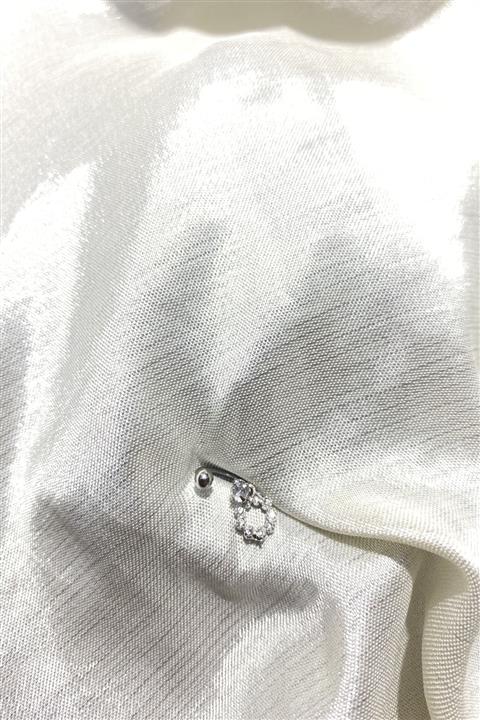 ASYA FASHİON Halka Çiçekli Piercing Kıkırdak Helix Tragus Küpe