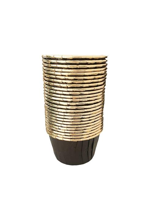 Adana Pasta Malzemeleri Gold Pet Kapsül (50x39) Kahverengi Asetatlı 25li