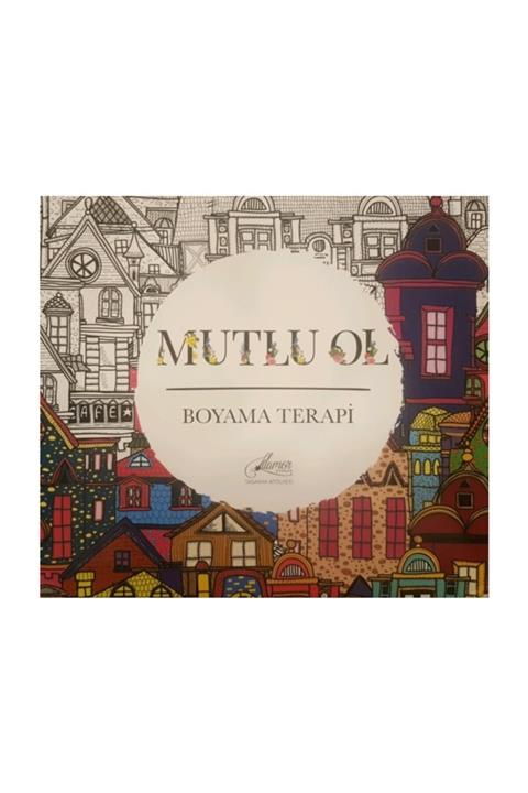 lilamor dükkan Lilamor Mandala - Mutlu Ol Boyama Terapi