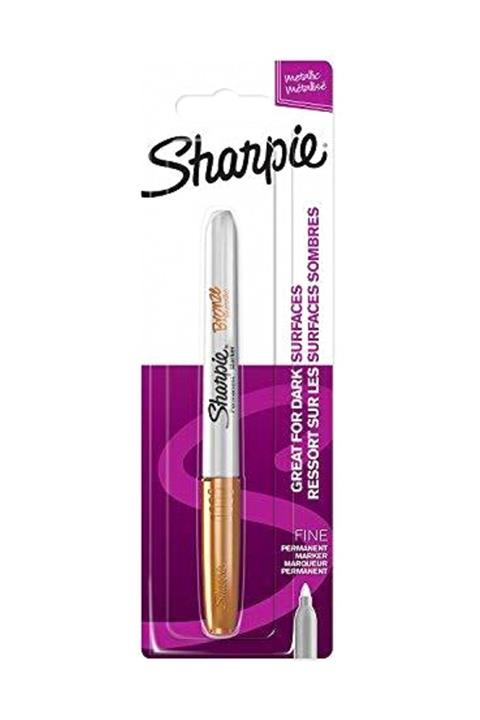 Sharpie 1986005 Metalik Markör Kalem Bronz Tekli