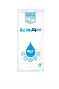 WaterWipes Doğal Islak Mendil 28 Yaprak Wipes Çanta Boyu