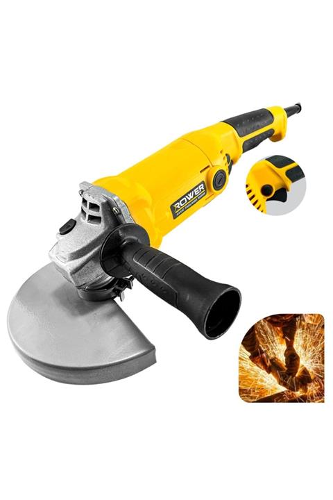 ROWERMAX Rwrx-2091 1400 W Metal Şanzuman Bakır Sargı Prof Taşlama Metal Kesim Makinası 180 Mm