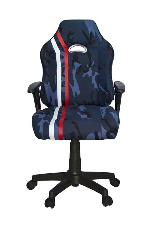 Üretenburada Üreten Burada M3 Yönetici ve Oyuncu Koltuğu Kamuflaj Mavi