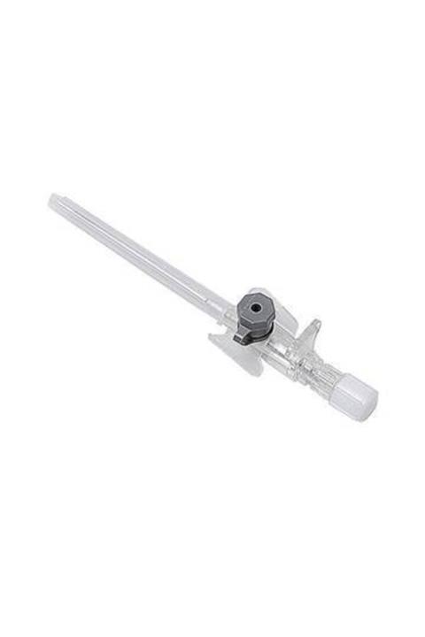 elittrendshop 1,7mm Gri Anjiokat Intraket Göbek Piercing Delim Iğnesi Anjuket 2 Adet