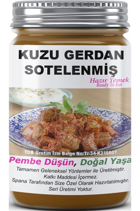 SPANA Kuzu Gerdan Sotelenmiş Ev Yapımı Katkısız 330gr