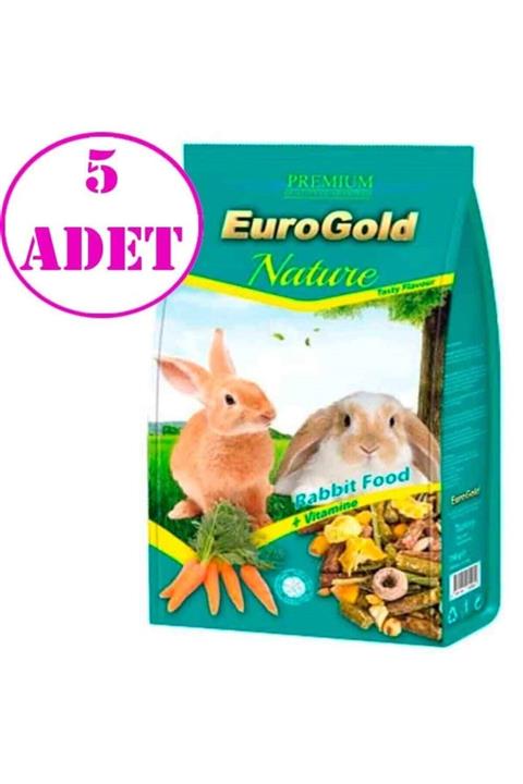 EuroGold Tavşan Yemi 750 Gr 5 Adet