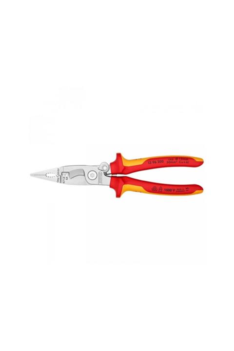 Knipex 13 96 200 Vde Yaylı Elektrikçi Pensesi