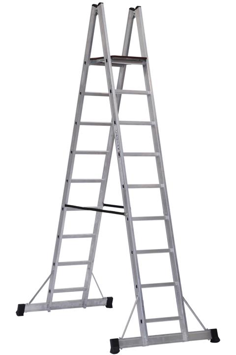 Çağsan Merdiven Çağsan 8 Basamaklı A Tipi Platformlu Merdiven (a3)