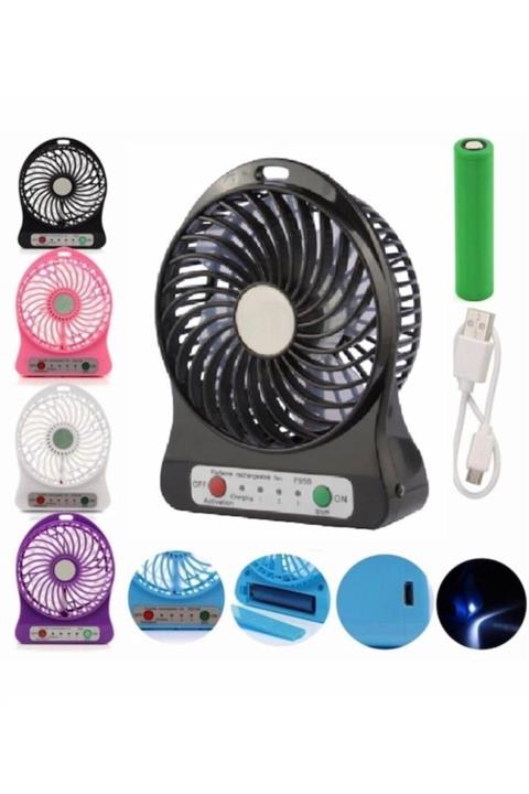 Pi İthalat Mini Fan 3 Kademeli Güçlü Masaüstü Ve Araç Vantilatör