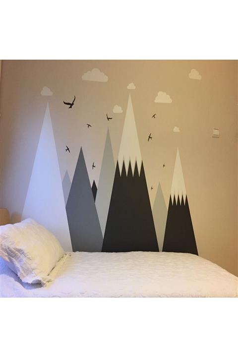 Canvartie Özgür Dağlar Çocuk Odası Duvar Sticker