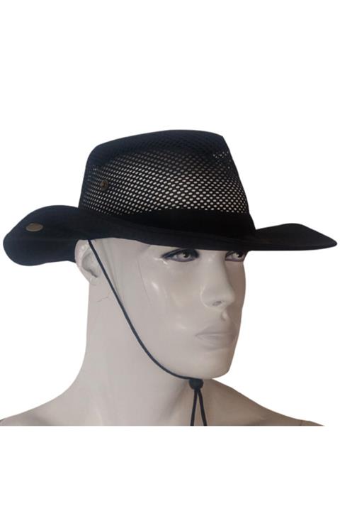 e life tasarım Art-7502 Fileli Şapka Siyah