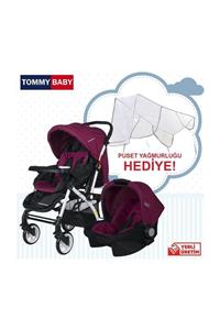 Tommybaby Eagle Travel (Seyahat) Sistem Bebek Arabası Mürdüm