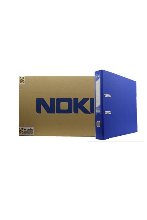 Noki Dar Plastik Klasör (56412-130) Mavi 25 Li Koli