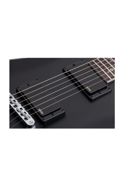 Schecter Damien Platinum-6 Elektro Gitar (mat Siyah)