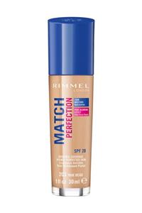 RIMMEL LONDON Fondöten - Match Perfection 203 True Beige 3614220954073