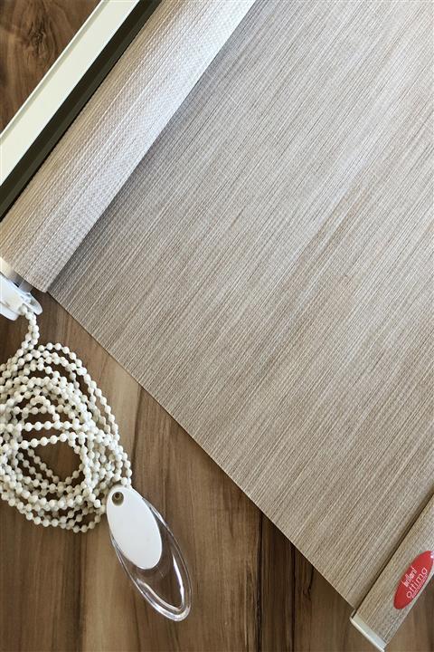 Brillant Ahşap Desen Navy 120 X 200 Cm Stor Perde