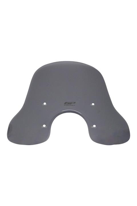 GP KOMPOZİT Vespa Primavera Universal Uyumlu Ön Cam Füme 54 Cm